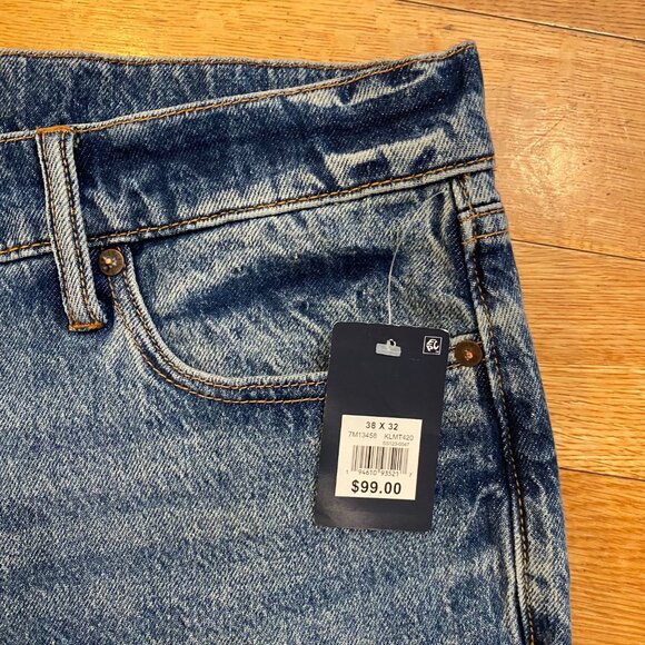 Lucky Brand Easy Rider Boot Jeans 38 x 32 2 Way Stretch NWT - Picture 4 of 8